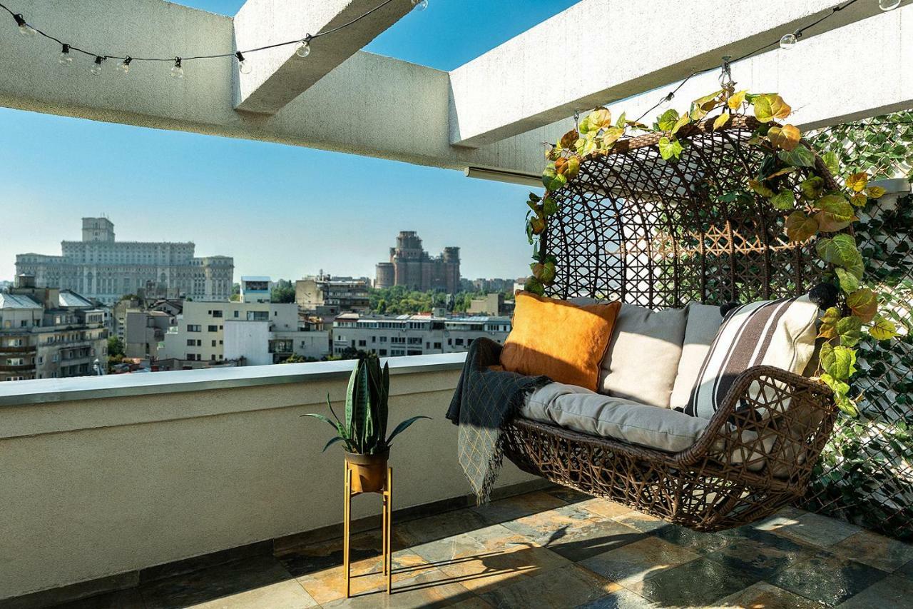 Apartamento Qult - Up In The Sky Bucarest Exterior foto