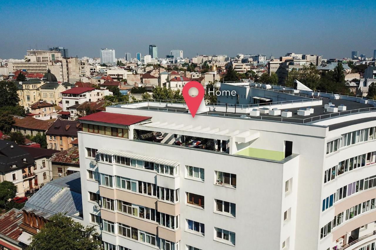 Apartamento Qult - Up In The Sky Bucarest Exterior foto